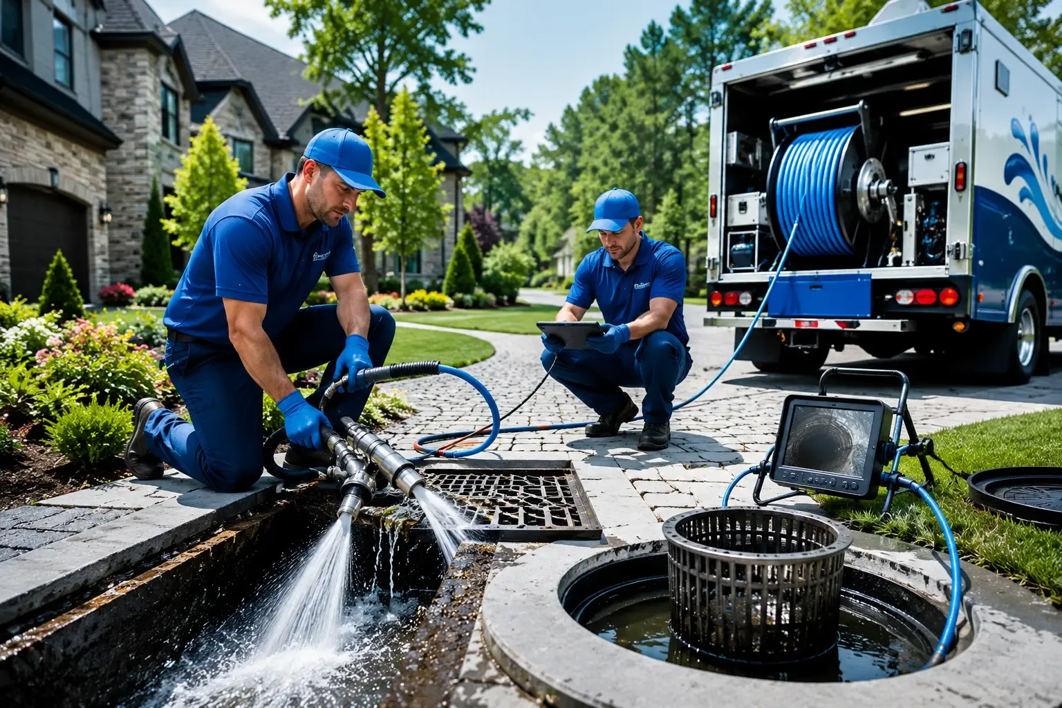 Local outdoor drain cleaning professionals in Hamilton, IN