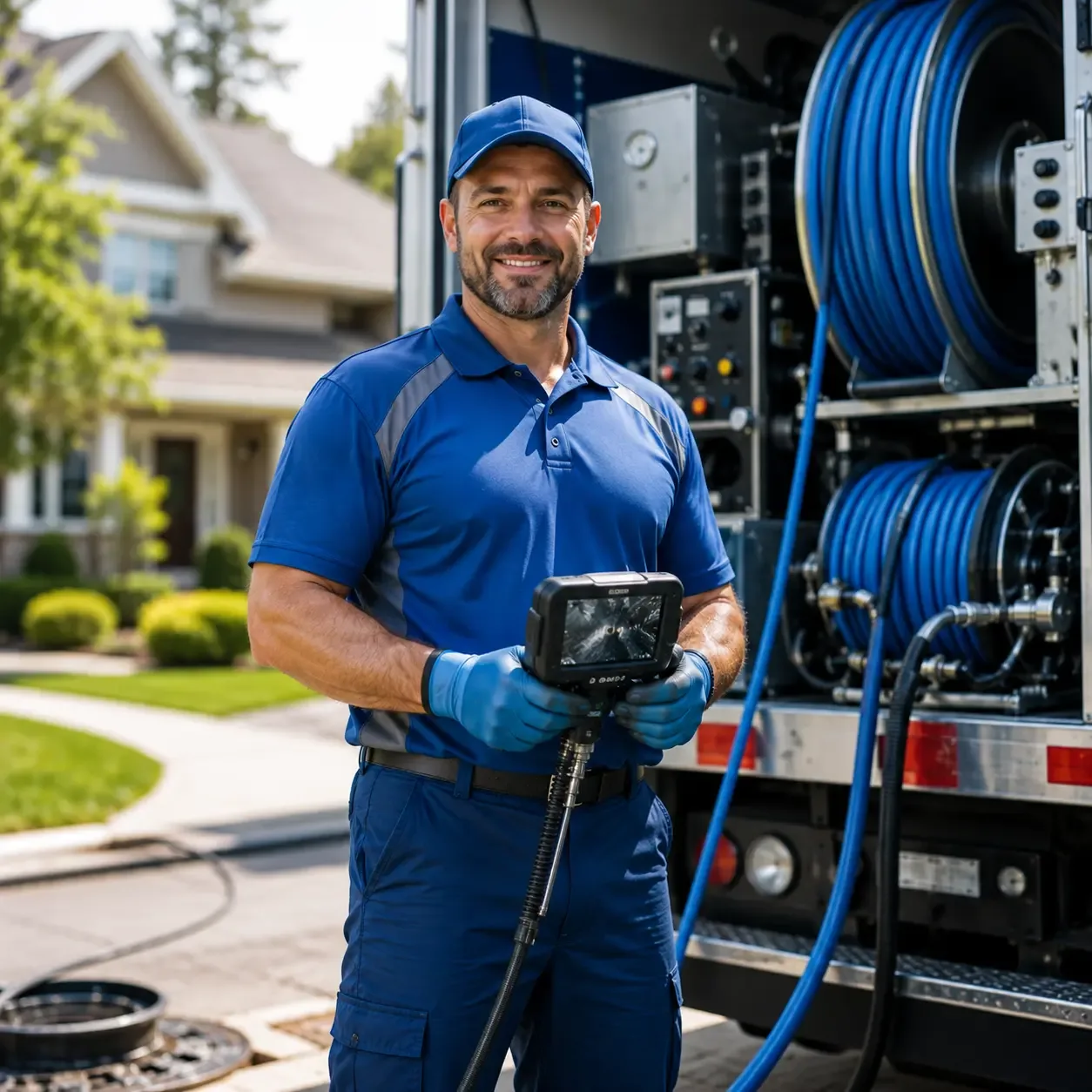 Local outdoor drain cleaning specialists in Hamilton, IN